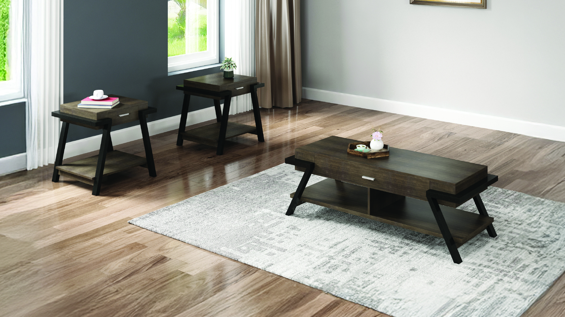 192407-ALICE-COFFEE TABLE-BROWN